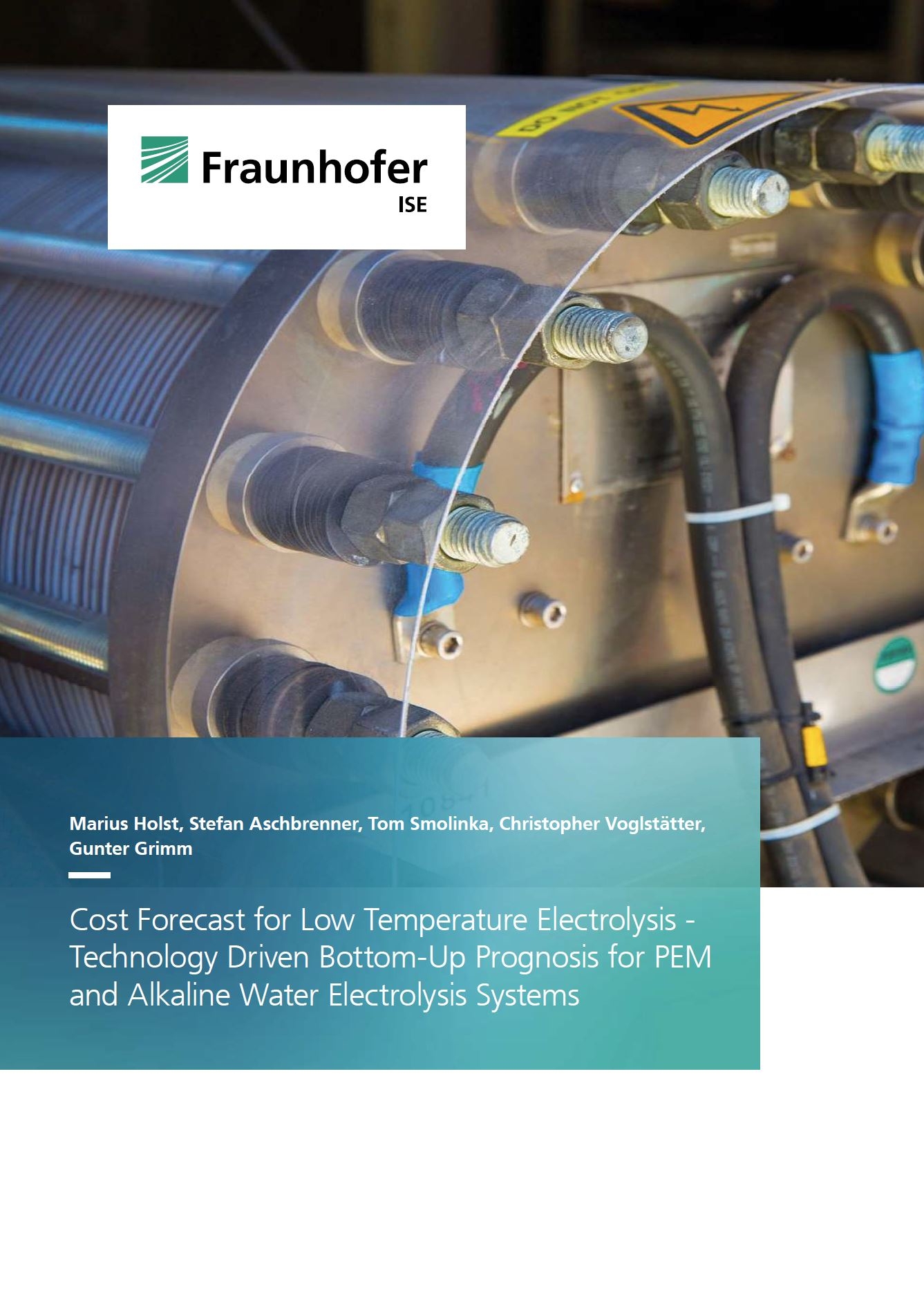 Studie: Kostenanalyse für Wasserelektrolyse-Systeme 