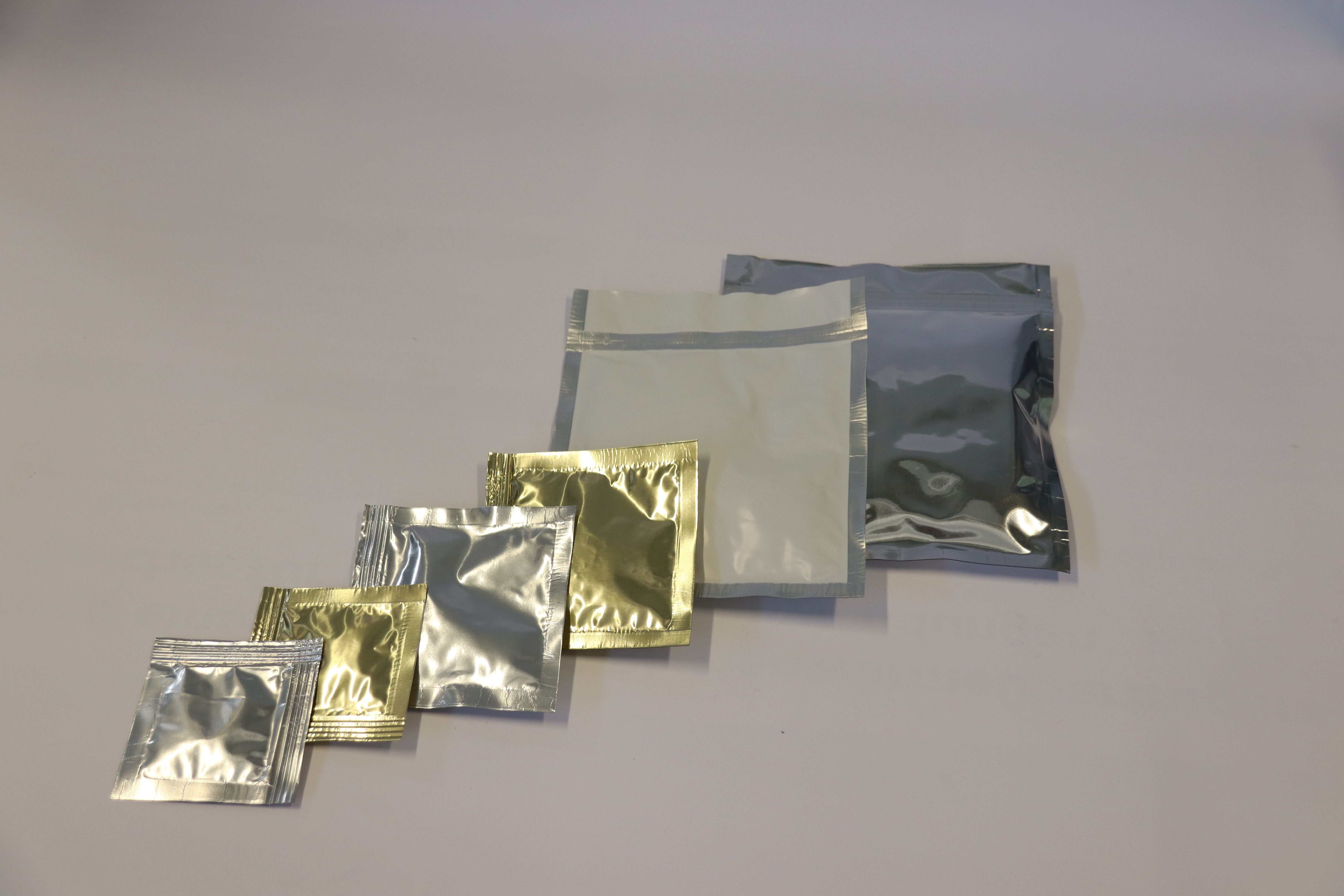 Flexible film packaging for PCM