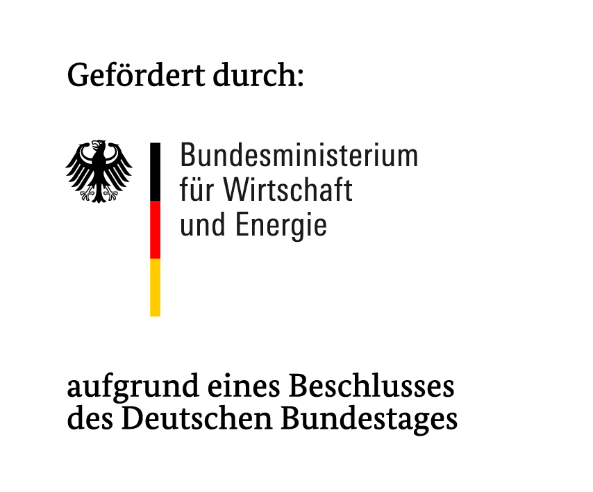Logo des Bundesministeriums für Wirtschaft und Energie.