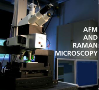 Kombiniertes Raman- und Rasterkraftmikroskop für eine umfassende 3D-Oberflächenanalytik.