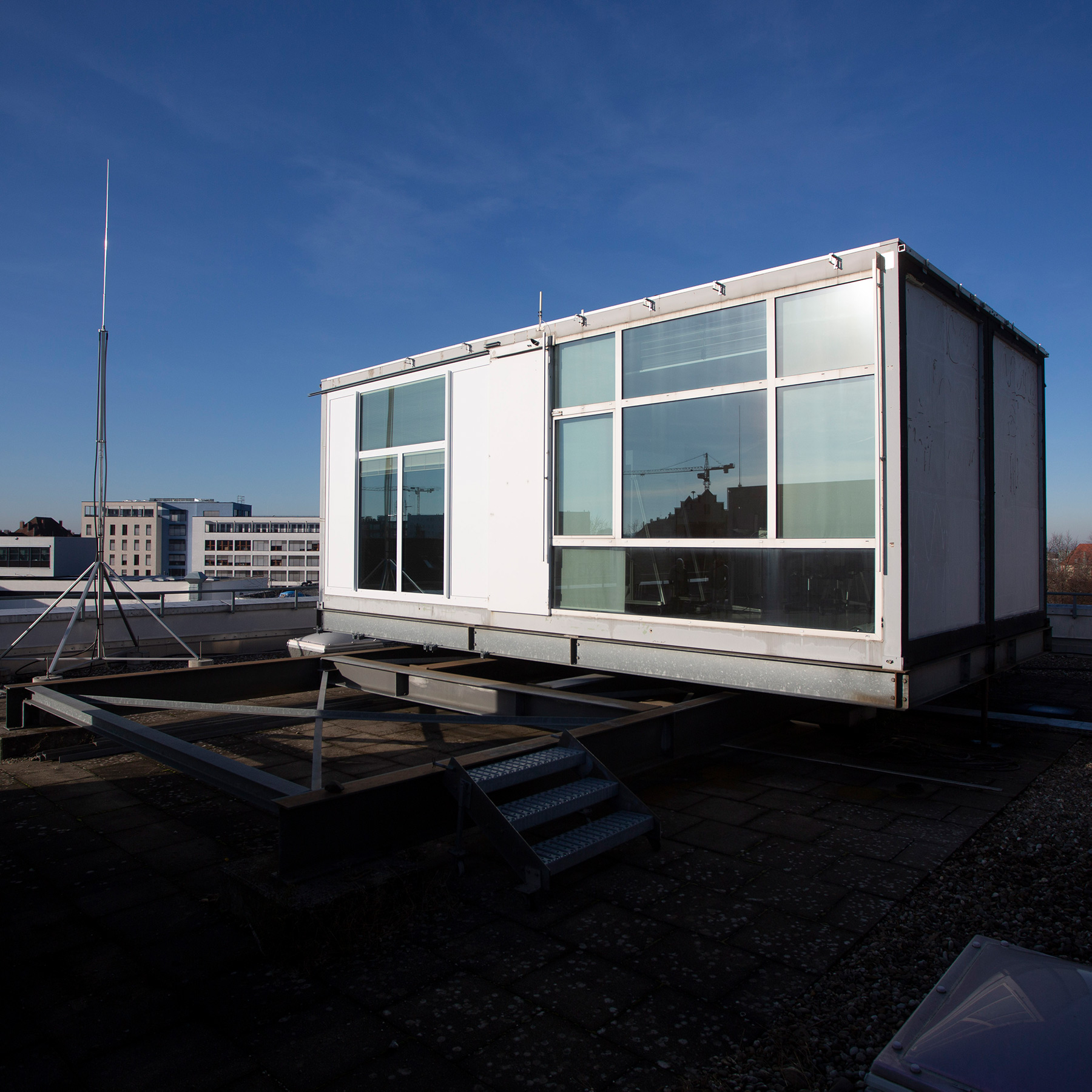 Tageslichtlabor auf dem Dach des Fraunhofer ISE