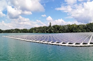 Schwimmende Solarkraftwerke