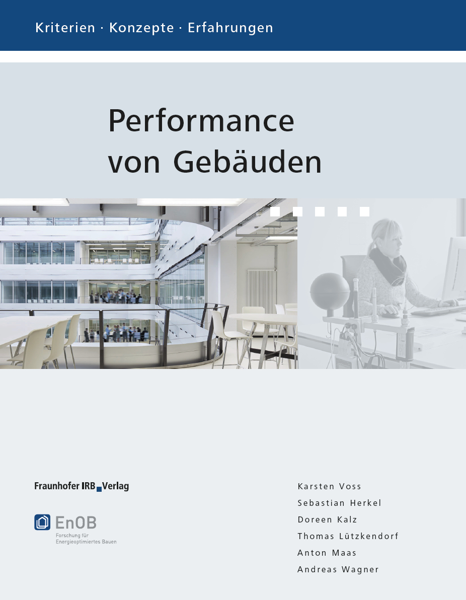 Performance von Gebäuden Cover