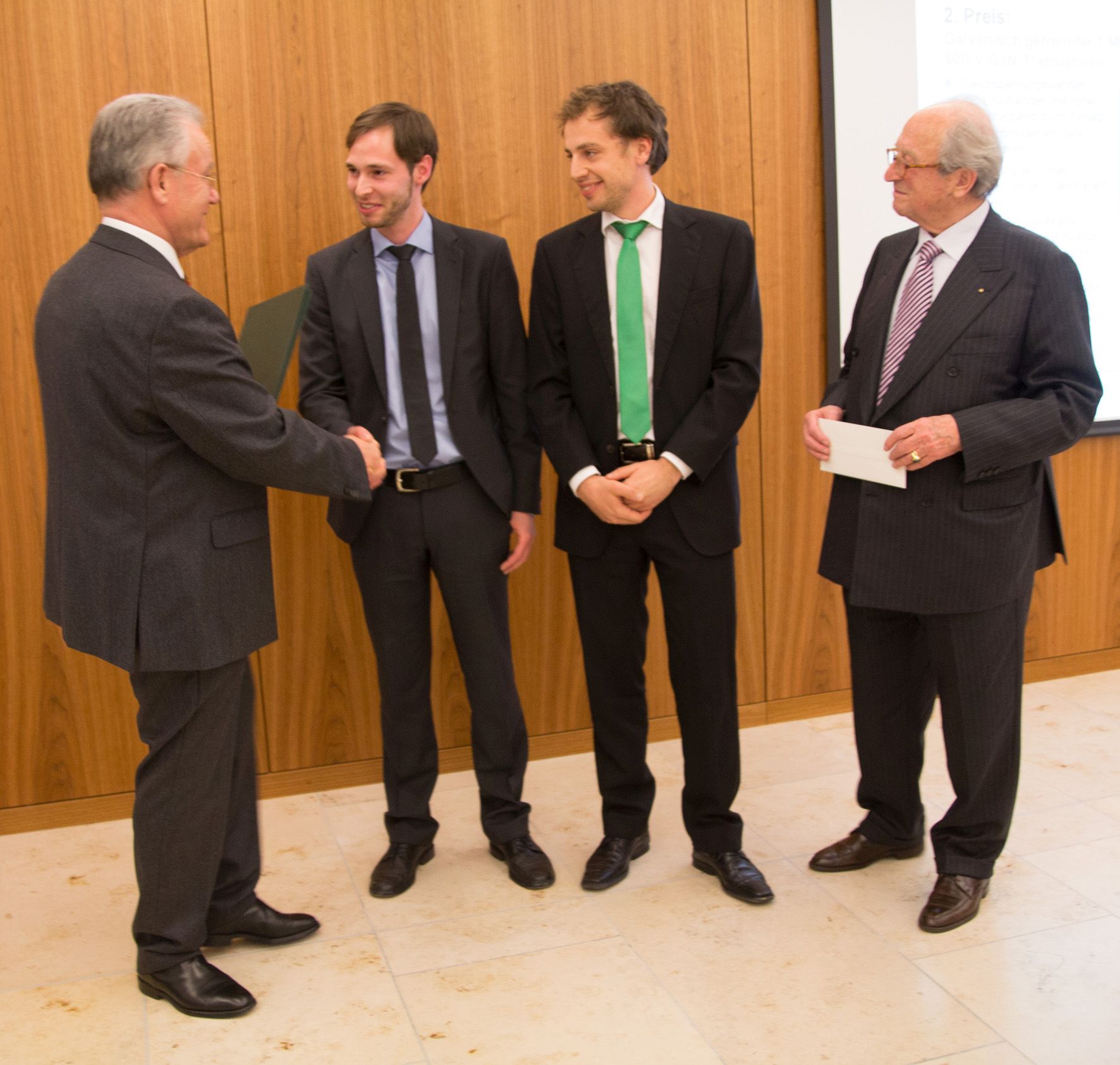2. Platz beim Zukunftspreis der Stiftung Ewald Marquardt