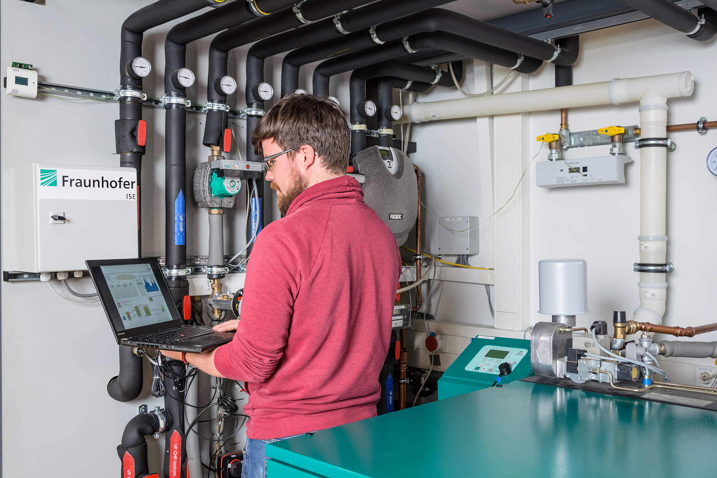 SmartEnergyLab des Fraunhofer ISE