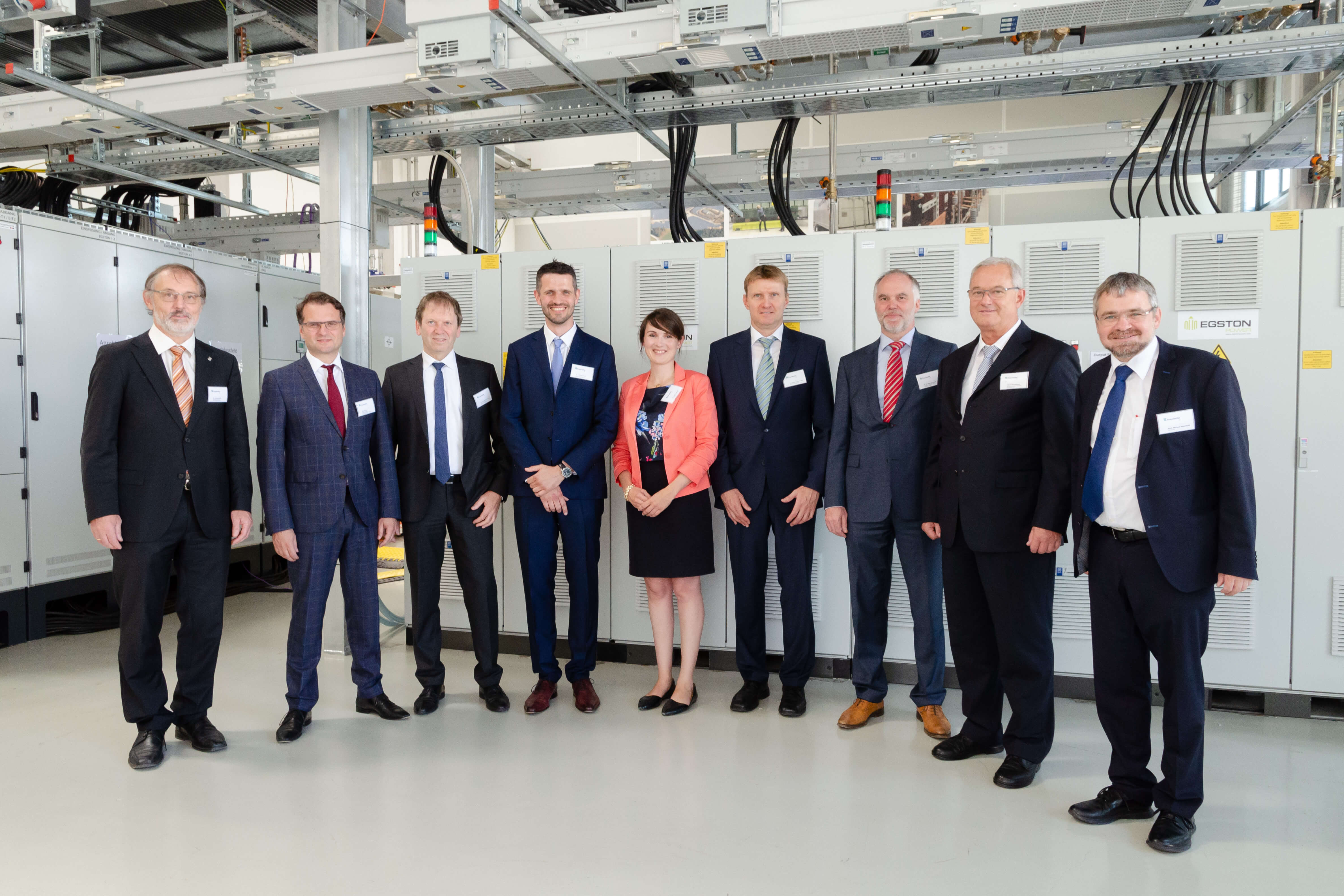 Beim Rundgang durch das neue Zentrum Beim Rundgang durch das neue Zentrum