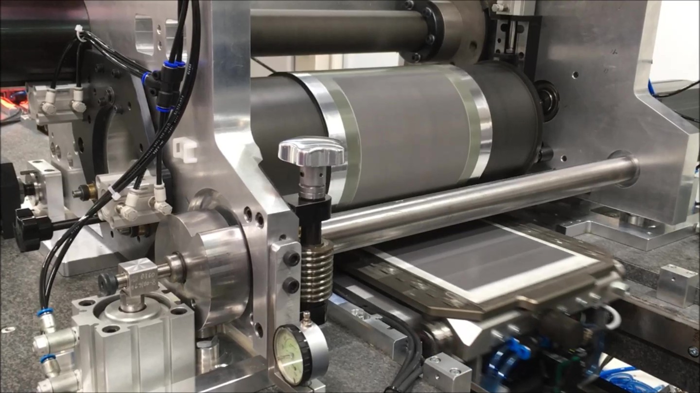 Rotationssiebdruck-Metallisierung Rotationssiebdruck-Metallisierung
