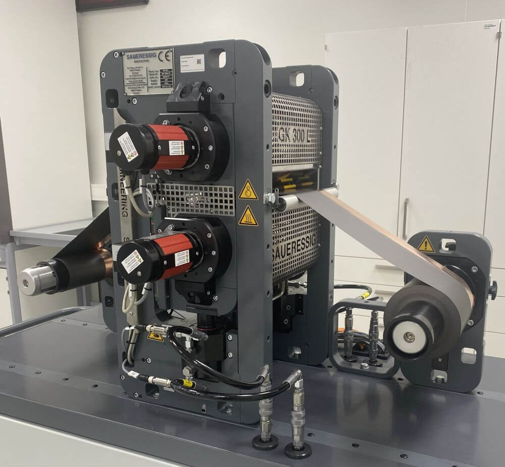Kalanderanlage des Fraunhofer ISE.
