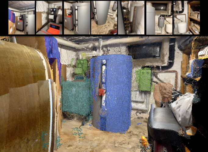 Video analysis for digital inventory: 3D scene reconstruction