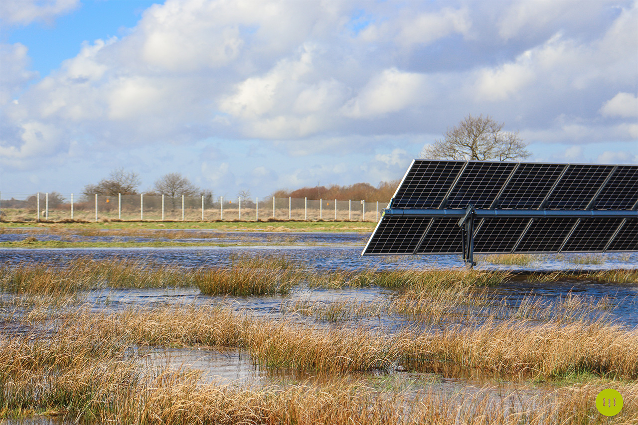 Moor-PV-Pilotanlage Lottorf