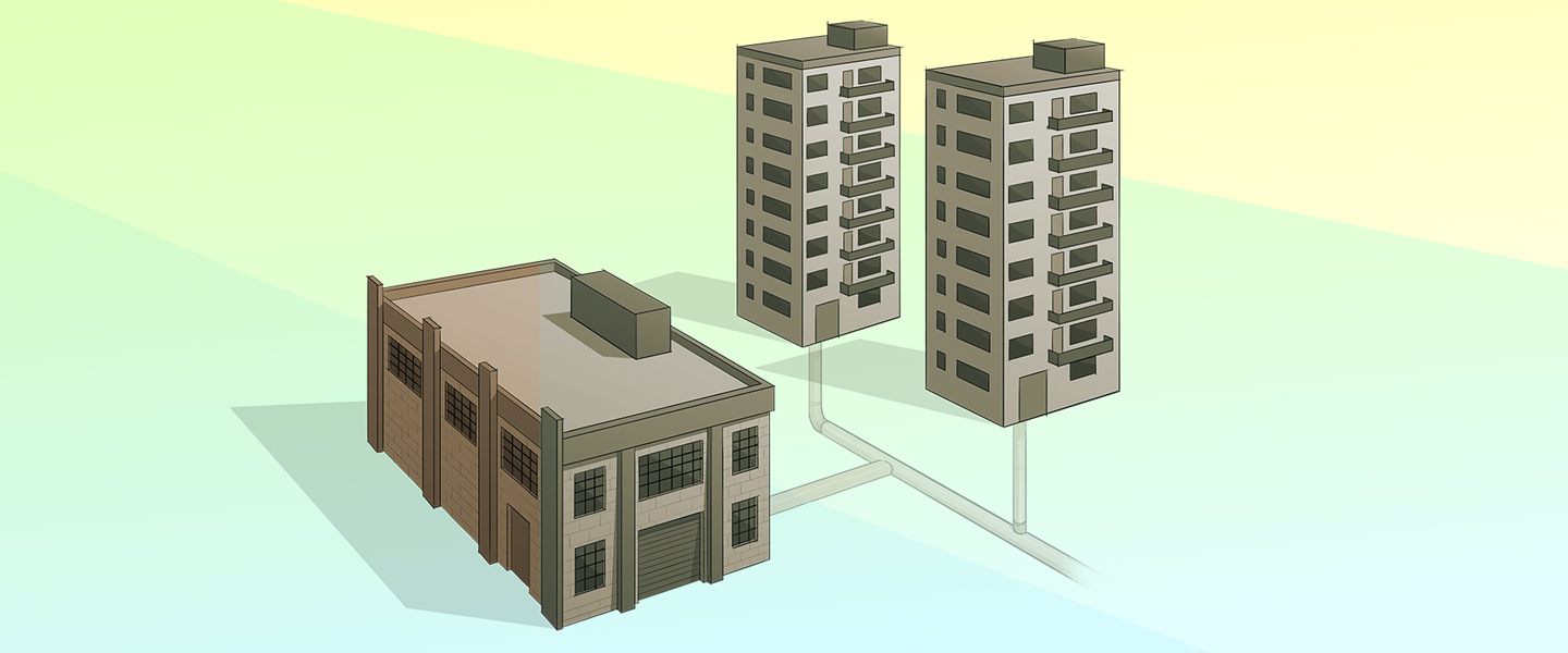 Heat Pumps in Cities and Urban Districts 