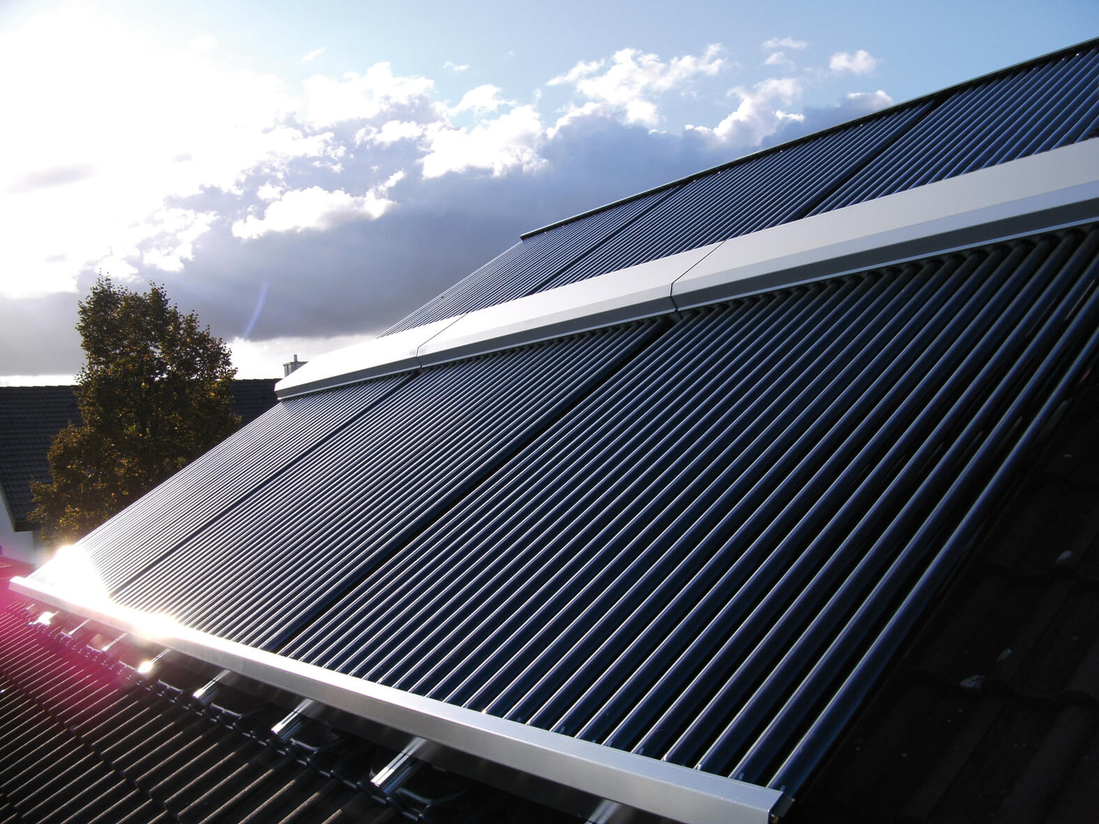 Solar air heating collector system Solar air heating collector system