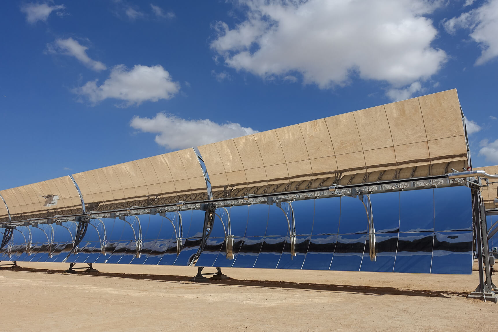 Parabolic Trough Power Plant