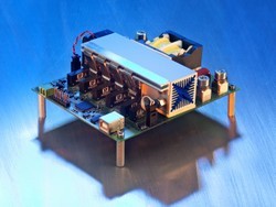 Laboratory prototype of a DC/DC converter with gallium nitride (GaN) power electronics