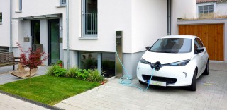 Solar vehicle charging at home 