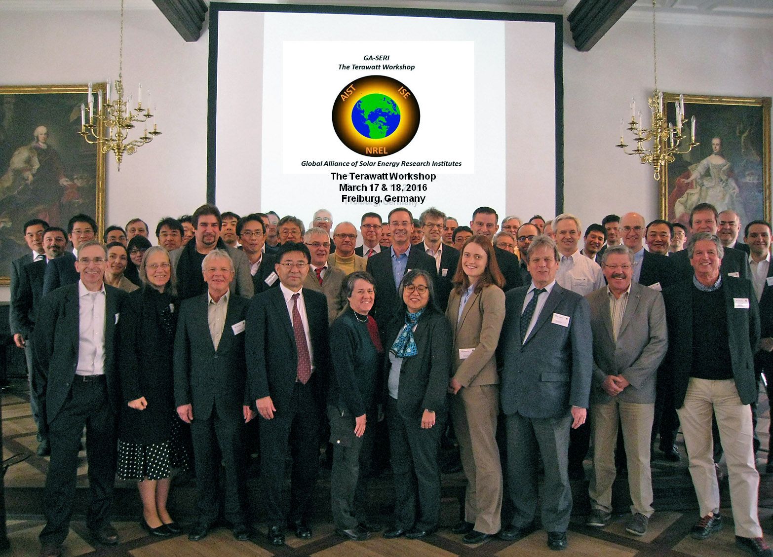 First Terawatt Workshop of the »Global Alliance for Solar Energy Research Institutes GA-SERI« in Freiburg on March 17/18, 2016.