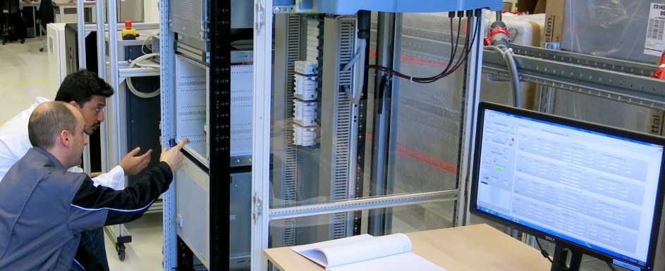 Fraunhofer ISE’s test rig for home storage systems 