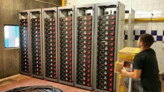 Installation of the battery storage system
