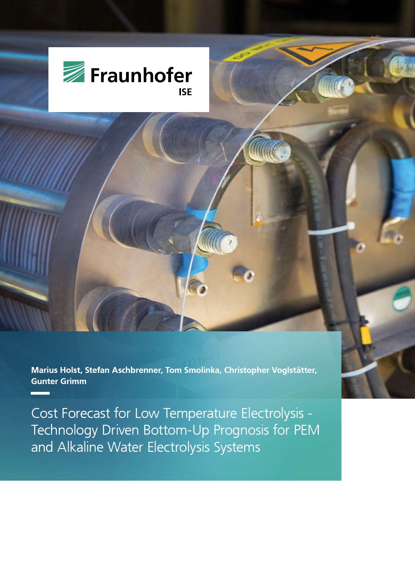 Study: Cost Forecast for Low Temperature Electrolysis