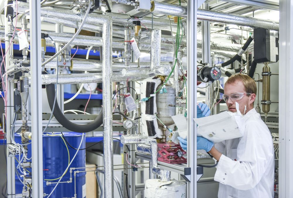 Process miniplant for methanol synthesis