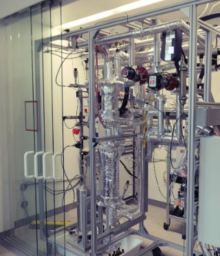 Fraunhofer ISE’s methanol miniplant