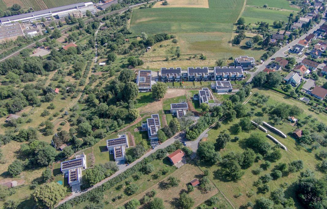 Residential complex in Weinsberg.