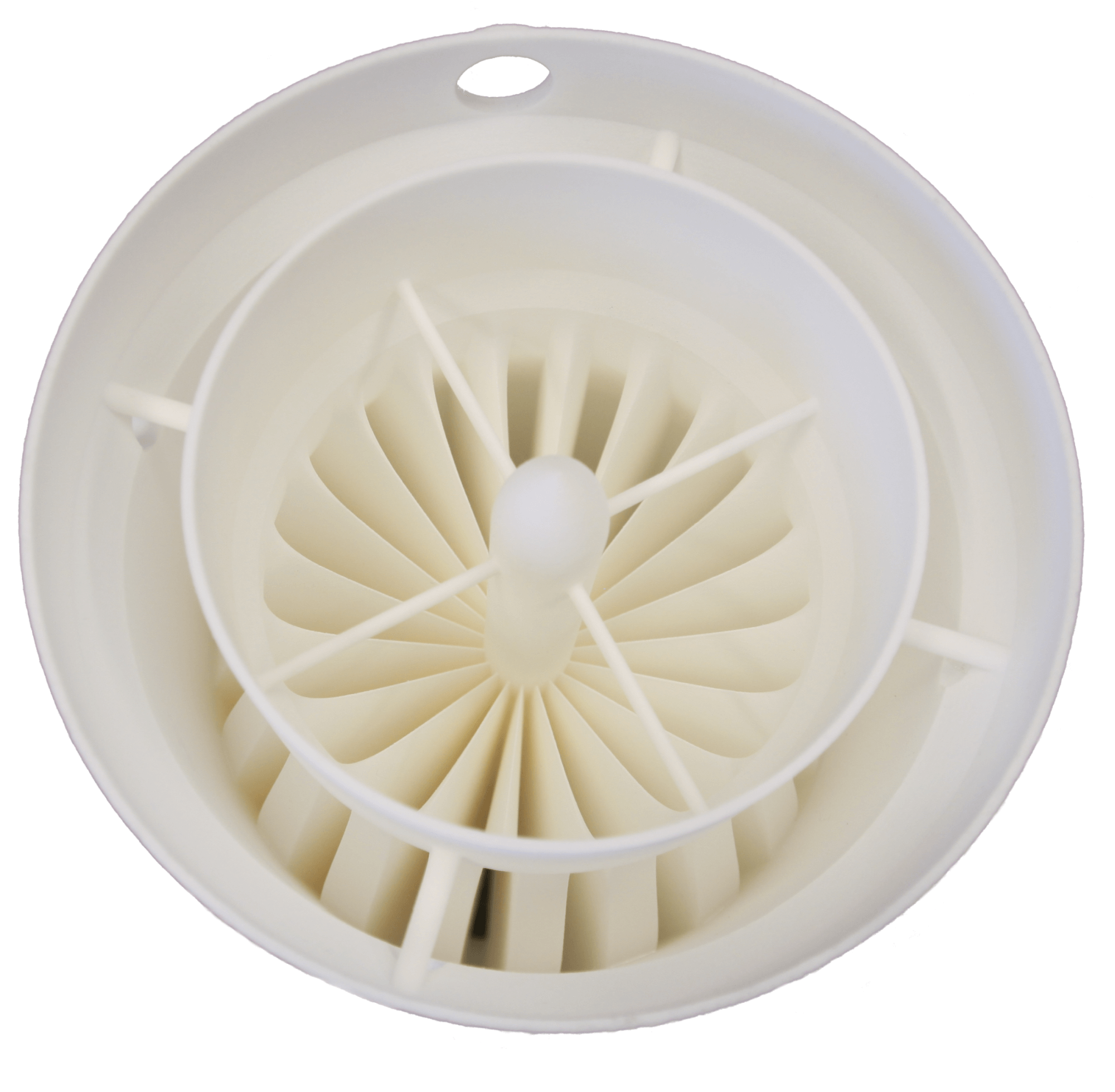 Cut of the coaxial heat exchanger