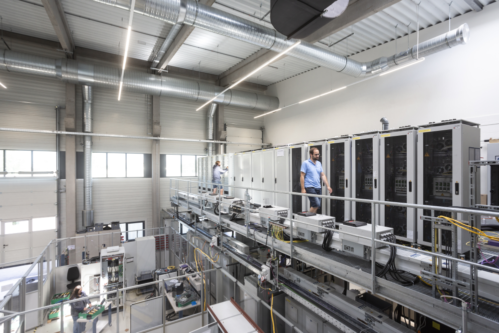 The Mulit-Megawatt Laboratory of the Fraunhofer ISE.