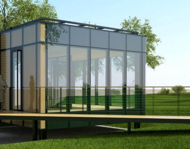 InDeWaG - Visualisation of the pavillon