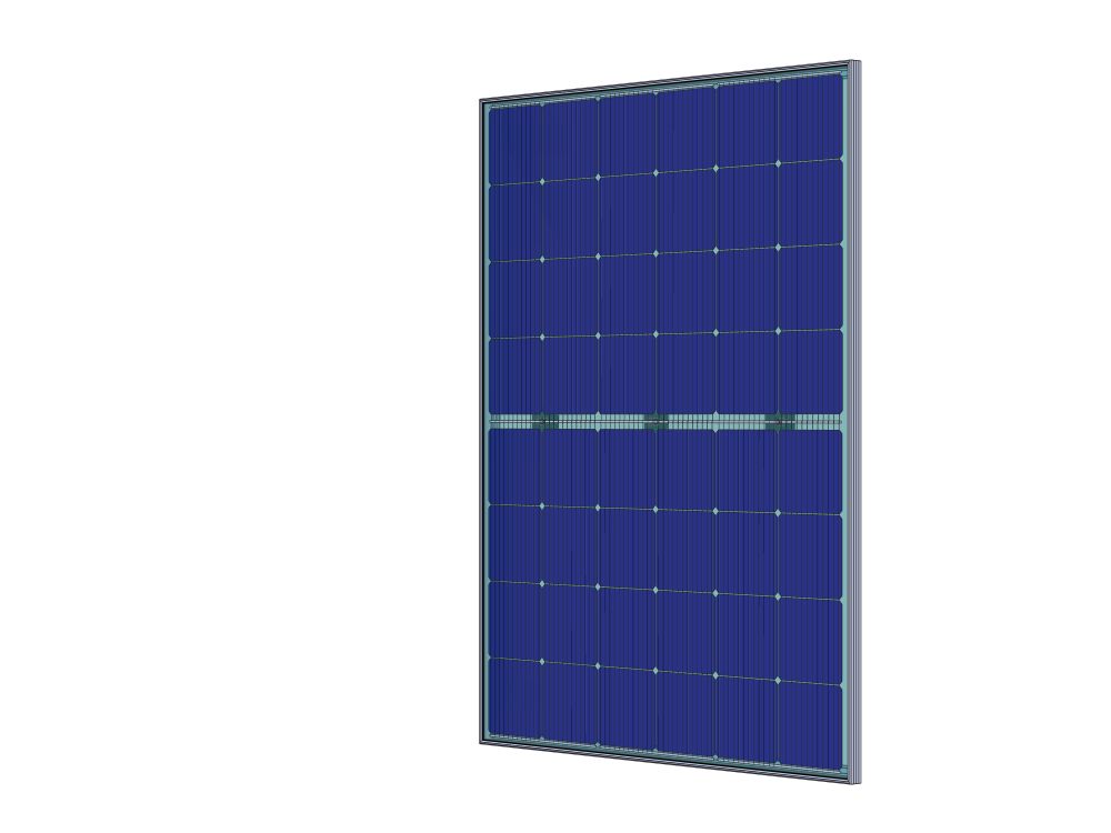 Design of a perovskite-silicon tandem module based on Qcells' QUANTUM technology.