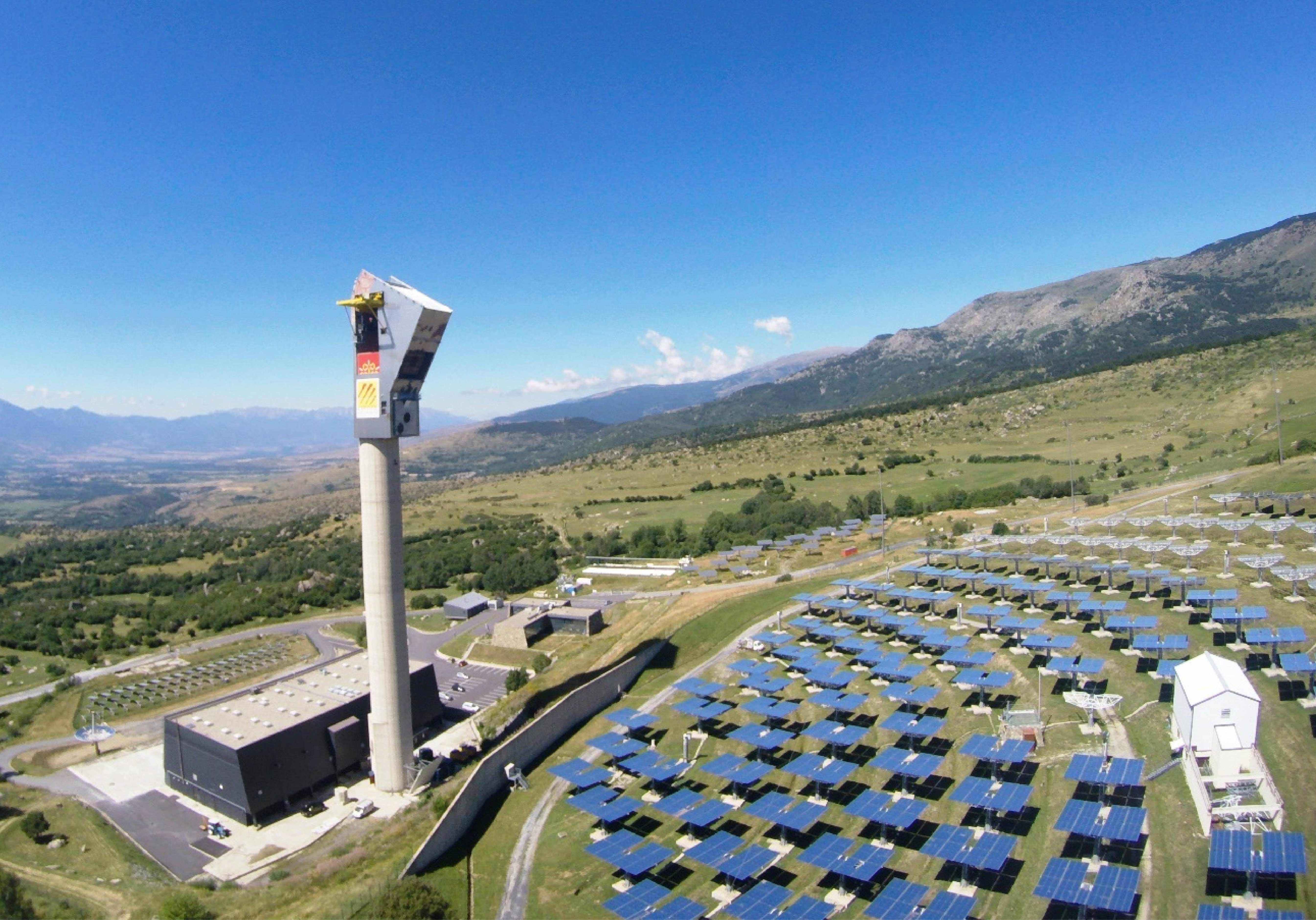 THEMIS CNRS PROMES solar tower power plant