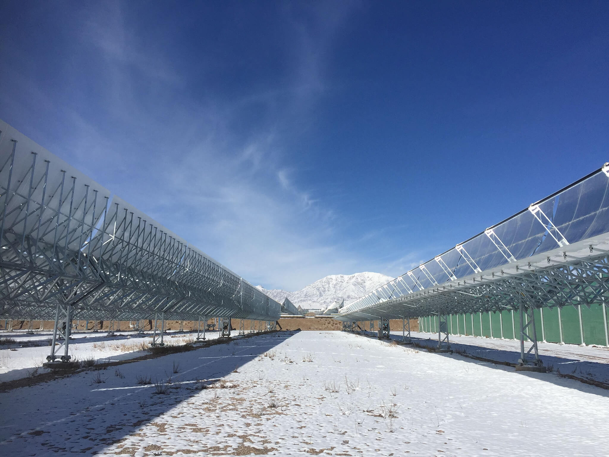 CSP power plant in Delingha.