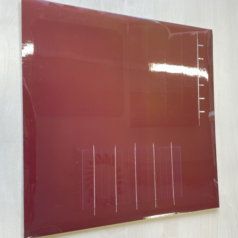 Terrakotta-PV-Ziegel mit der MorphoColor®-Beschichtung