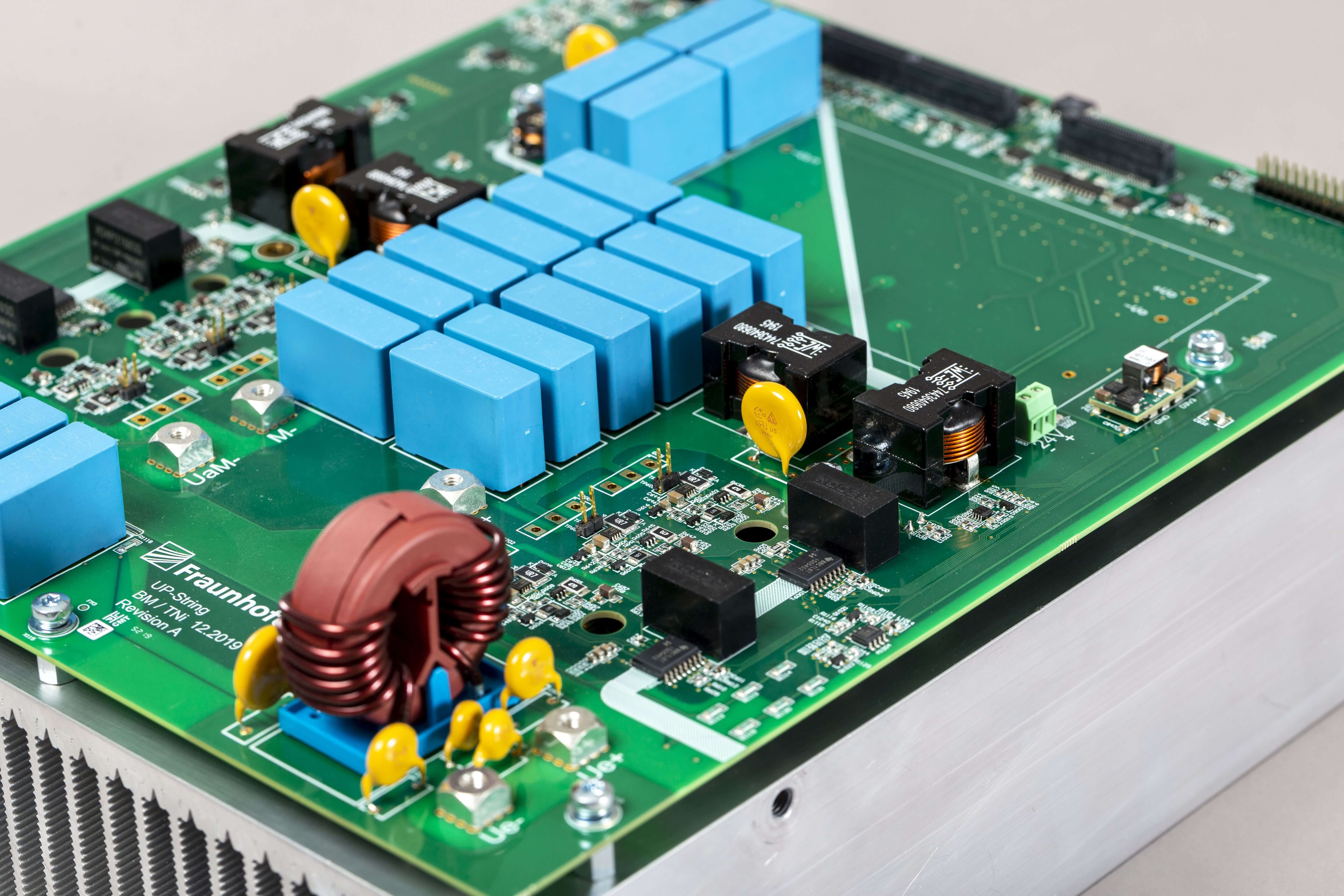 Power-PCB of the bidirectional 1500 V Buck-Converter 